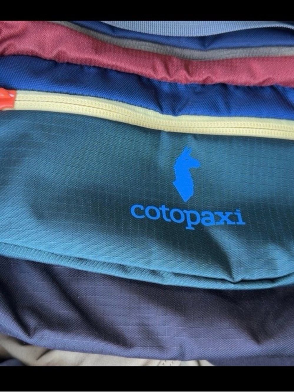 Cotopaxi colorblock waist pack